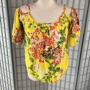Plenty by Tracy Reese Off the Shoulder Blouse, Floral in Women’s XS
